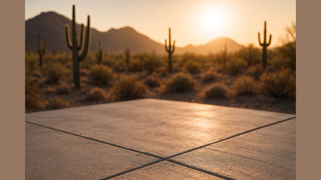 How to Protect Your Concrete in Arizona’s Extreme Summer Heat