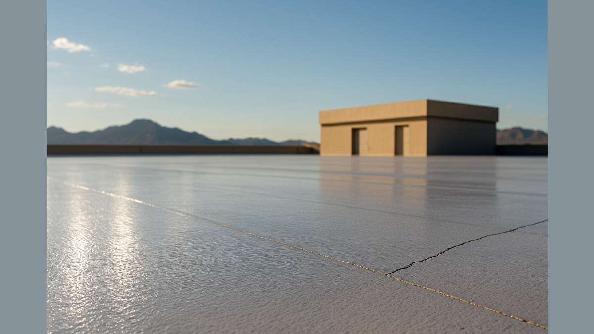 Reflective concrete coatings reduce surface heat and protect concrete from thermal stress.